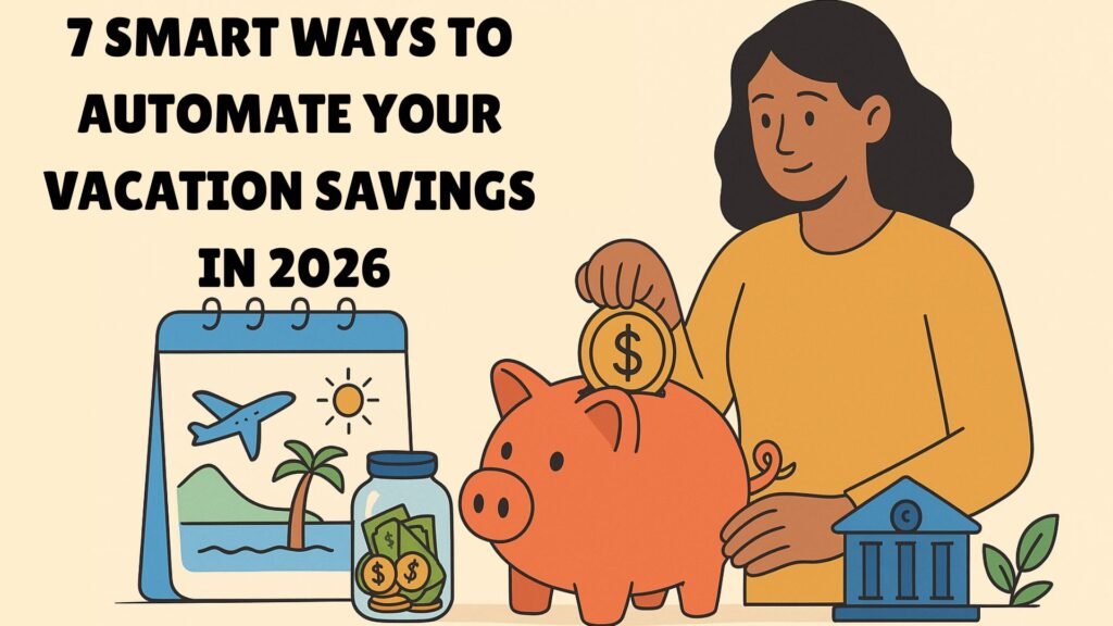 automate your vacation savings, vacation savings plan, travel fund automation, automatic savings strategy, set-it-and-forget savings, savings account for travel, direct deposit savings, money-saving apps for travel, budget-friendly travel savings, recurring transfer savings, 2026 travel financial goals, emergency travel fund, high-yield savings account travel