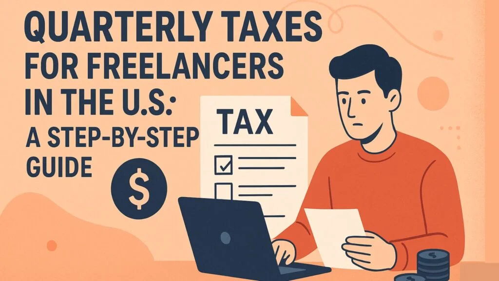 Quarterly Taxes for Freelancers in the U.S., estimated tax payments for freelancers, self-employment tax quarterly payments, how to calculate quarterly taxes as a freelancer, freelancer tax deadlines in the U.S., IRS Form 1040-ES explained, avoiding underpayment penalty freelancers, independent contractor quarterly tax guide, tax deductions for freelancers U.S., how much to set aside for freelance taxes, pay quarterly estimated taxes online IRS, state estimated tax payments for freelancers, freelancer tax deductions, self-employment tax tips, IRS estimated tax payments, freelancer tax calculator, 1099 income taxes, freelancer bookkeeping, how to pay quarterly taxes online, freelancer tax software, freelancer financial planning, how to reduce freelance taxes